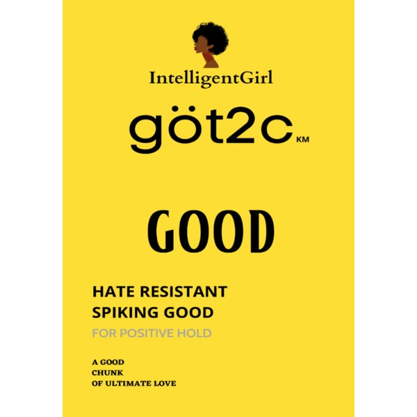 Intelligent Girl got2c Good Notebook: 7" by 10" 120 Pages