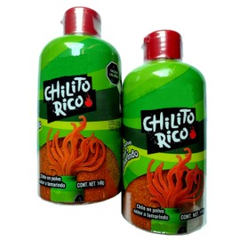 Chilito Rico - Chile en polvo sabor tamarindo - 140 g c/u - 2 pack