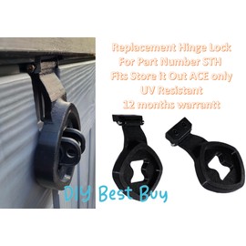 DIY Best Buy Keter Replacement Hinge Lock Keter Store it Out ACE Storage Box - Replacement for STH Part Number, 12 Months Warranty