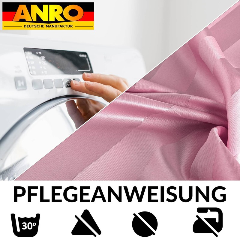 ANRO Shower Curtain Bath Curtain Shower Curtains Washable with Shower