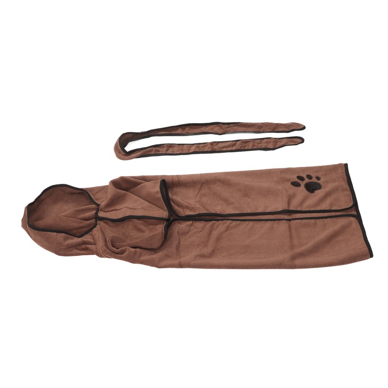Dog Towel Bathrobe Strong Absorbent Soft Warm Pet Dog Drying