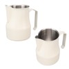 Milk Pitcher Cup 304 Stainless Steel Spout Mouth Scale Coffee