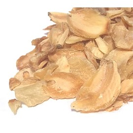 Sliced Garlic Dried - 10 oz. resealable stand-up pouch bag with oval window - KOSHER