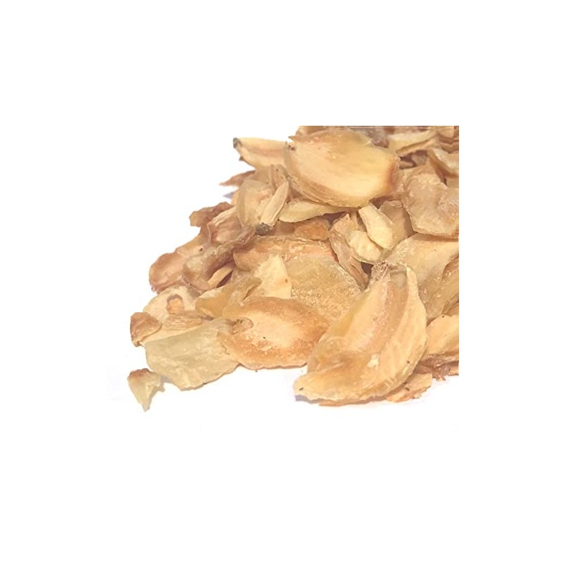 Sliced Garlic Dried - 10 oz. resealable stand-up pouch bag
