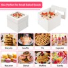 WINKIO WINKIO 10x10x8 inch Cake Boxes, 4 Pack with Window,