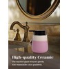 INGOFIN Ceramic Foaming Soap Dispenser - 12oz Foam Hand Soap