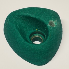 Climbing Wall Holds Pack of 10 High Grip Poly Resin Climbing Stones (Green, 5 Pack)