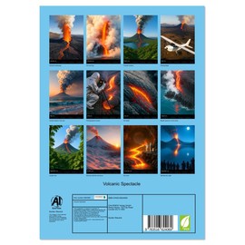 Volcanic Spectacle (Wall Calendar 2026 DIN A4 Portrait), CALVENDO 12 Month Wall Calendar
