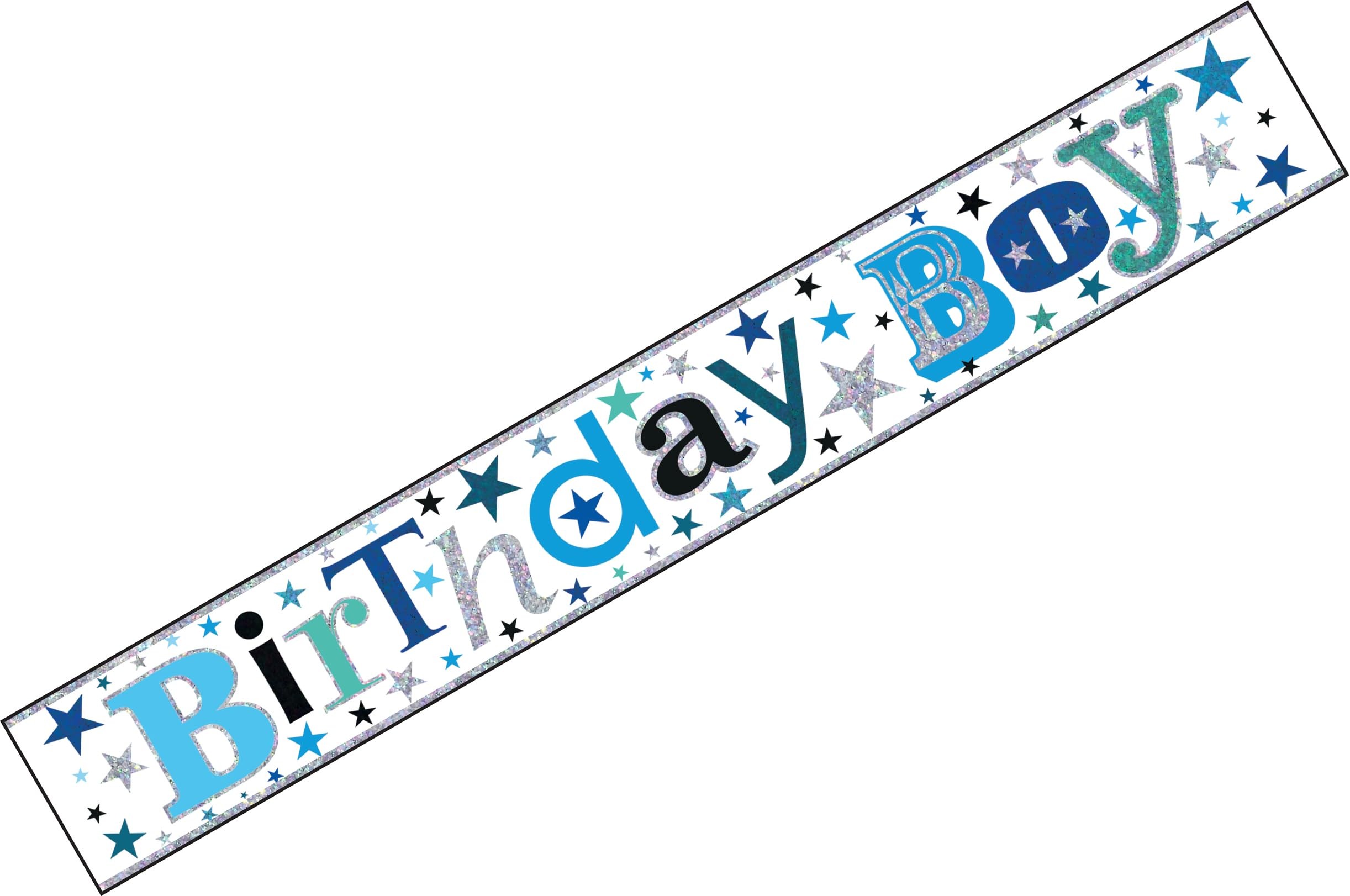 Festive Charm With Durable Silver Star Garland Decorations For - View #9