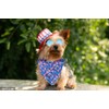 Maca Bates American Flag 4th of July Dog Bandana Fourth
