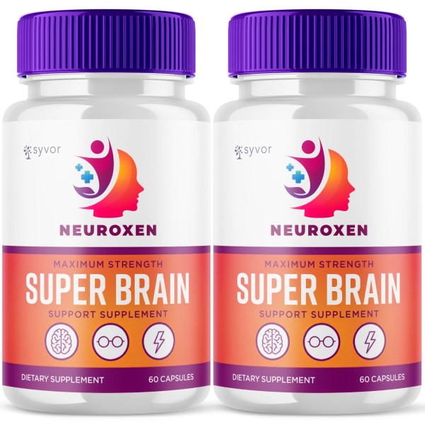 Syvor (2 Pack) Neuroxen Nootropic All Natural Super Brain Max