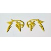 FMS Gear 2 Yellow HellHawk Emblems fits Jeep Trackhawk SRT