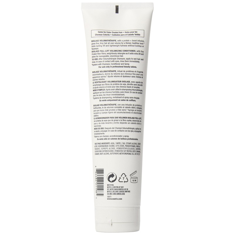 Volumatherapie Full Lift Volumizing Conditioner by Matrix for Unisex -