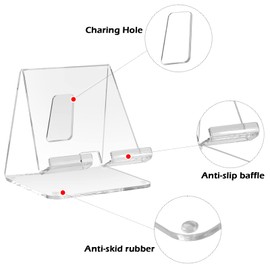 Kamehame Tablet Holder Table Acrylic Tablet Stand Holder Most Tablets