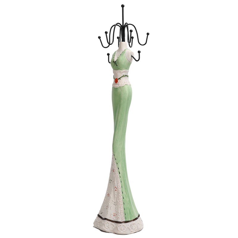 Necklace Display Stand Model Shaped Jewelry Earrings Storage Holder Organizer