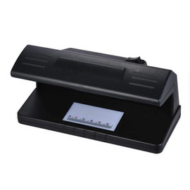Counterfeit Money Detector, UV LED Money Checker Portable Fake Money Checking Tool BLB-4W Lamp for Most European & Asian Currencies