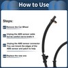 INFINAUTO ABS Wheel Speed Sensor Rear Left Right ABS Sensor