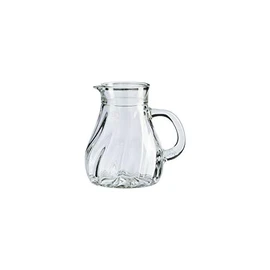 Stölzle Oberglas Wasserkrug Glas Salzburg 6er Set/Stabiler Glaskrug 0,5 Liter/Hochwertiger Glas Krug und Karaffe Glas geeignet als Wasserkaraffe, Karaffe für Limonade, Saftkrug