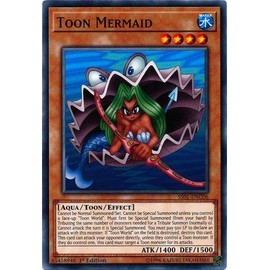 Yu-Gi-Oh! - Toon Mermaid - SS01-ENC06 - Common - 1st Edition - Speed Duel Decks - Destiny Masters