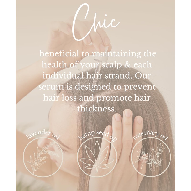 Belle & Beau Luxe Chic - Stimulate and Decongest Hair