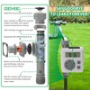 Zuomeng Sprinkler Timer, Programmable Irrigation Water Timer for Garden Hose,