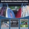 Car Clothes Hanger Bar Heavy Duty Clothing Rod for Vehicle