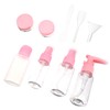 FRCOLOR Shampoo Lotion Travel Bottles Set 10 Pcs Refillable Toiletry