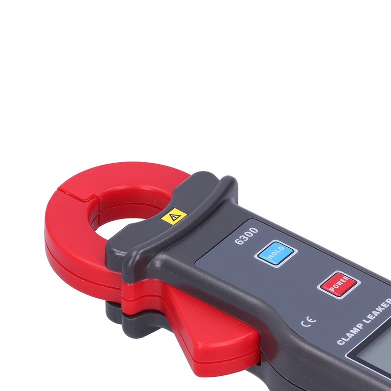 Pinza Amperimétrica 0mA‑60A Digital ETCR Pantalla LCD con USB para