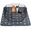 Aitmexcn Washable Puppy Dog Pee Pad, 2PCS 100% Waterproof Whelping