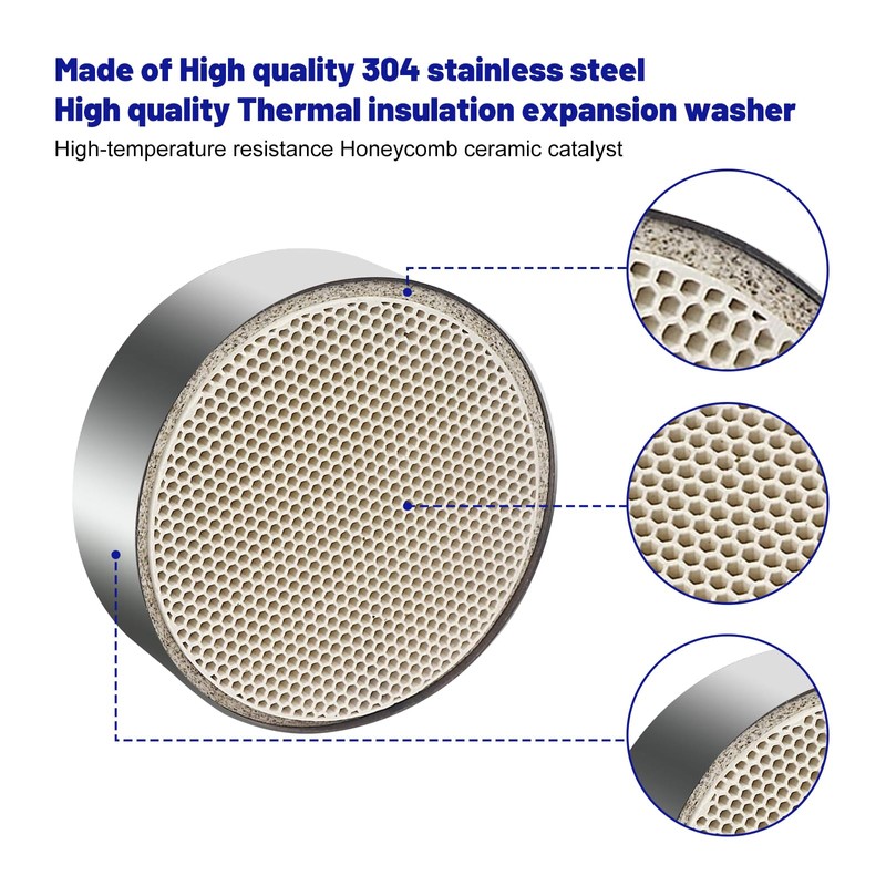 Wood Stove Catalytic Combustor, 6" x 2" (5.83"x2" Actual) Round