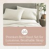 100% Organic Cotton Sheets Full Size - GOTS Certified Organic