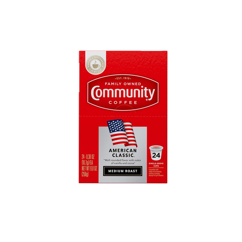Community Coffee Compatible with Keurig 2.0 K-Cup Brewers Coffee Pods,
