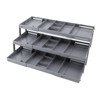 Drawer Organizer Single Row Expandable Folding Jewelry Organizer Tray Earring