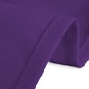 LinenTablecloth 54-Inch Square Polyester Tablecloth Purple