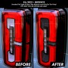 Deliciousticker For 21-25 Ford Bronco Tail Light Rear Side Marker