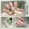 GAOY Gel Nail Polish Kit, 3 Colors 16ml Jelly White