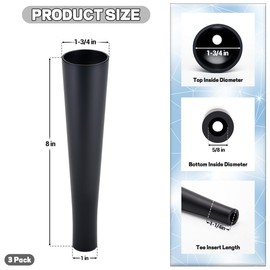 UbiCoSptJoy Baseball Tee Topper for Baseball Practice Training Hitting, Batting Tee Rubber Top Replacement, Ball Rest Cup (3 PC)