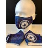 3 Layers Washable Dallas Cowboys Face Mask w/ Fabric Filter.