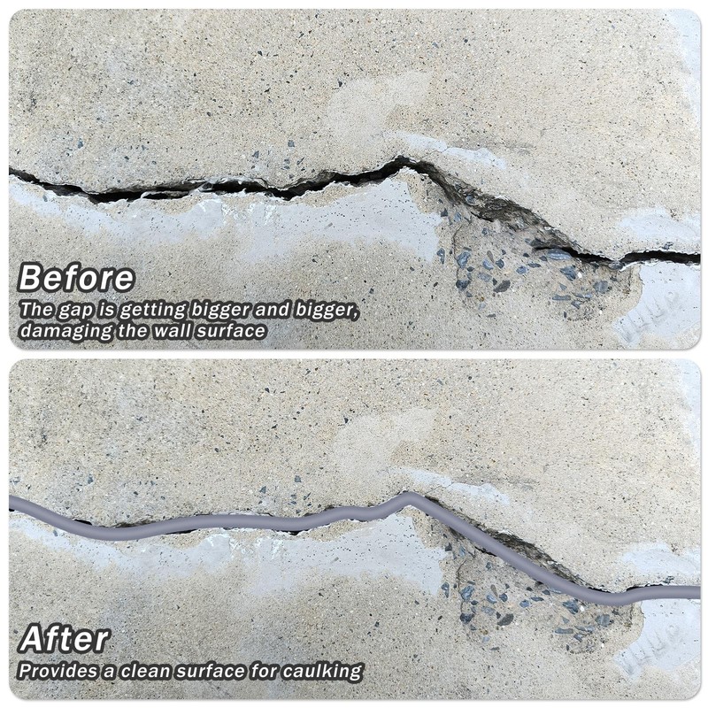 Frienda Backer Rod Foam Rubber Caulk Saver Concrete Expansion Joint