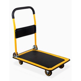 MaxWorks 80877- Foldable Platform Truck Push Dolly 660 lb. Weight Capacity