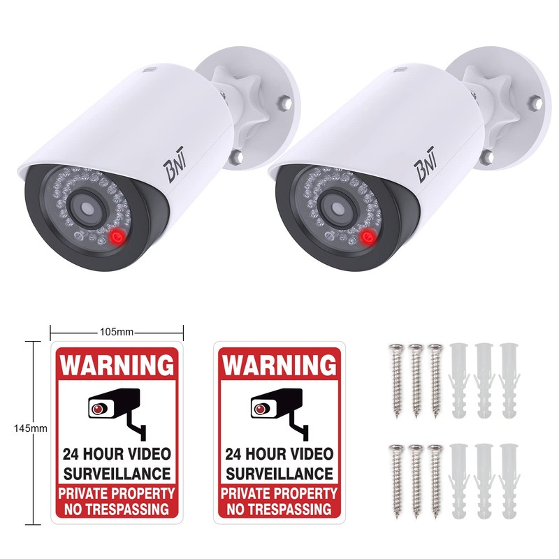 BNT Dummy Fake Camera, Surveillance Security CCTV Dome Camera, with