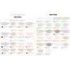 Jewel Flap Mask Mask, Sculpted, Large, Bi-Color, Stylish, 20 Pieces