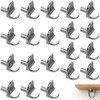 20 Pcs Heavy Duty L-Shaped Metal Shelf Support Brackets –