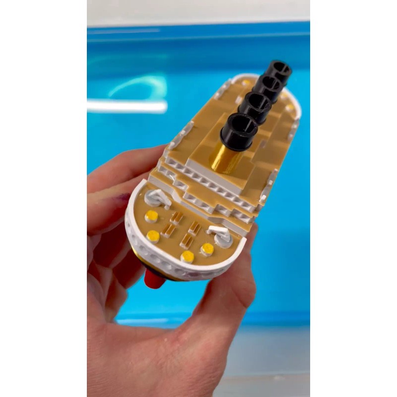 6" Titanic Bath Boat And Pool Toy, Titanic Model Titanic