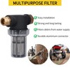 Lausixy Garden Hose Filter for Pressure Washer Inlet Water, Sediment