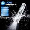 Ciwuzxs 2 Pack Flashlight High Lumens Rechargeable, 5000 Lumen Super