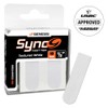 Genérico U-Turn Sport * Sync White 1/2" Textured Fabric Insertion