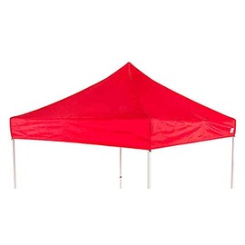 Impact Canopy 020080004 8 x 8' Canopy Pop Up Tent Replacement Top, 8x8, Red