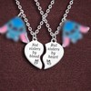 Friends Necklace Friendship Necklace Sister Matching Necklace Christmas Birthday Gifts