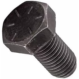 5/16"-24 x 7/8" Hex Cap Screws Grade 8, UNF Plain, FT, 25 Pack